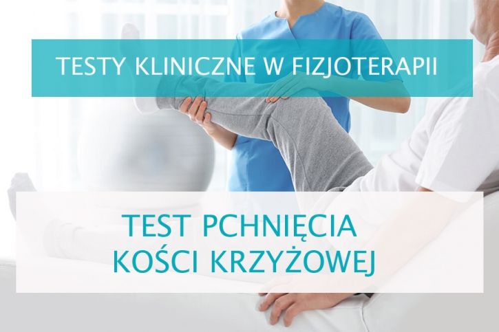 Test pchnięcia kości krzyżowej 